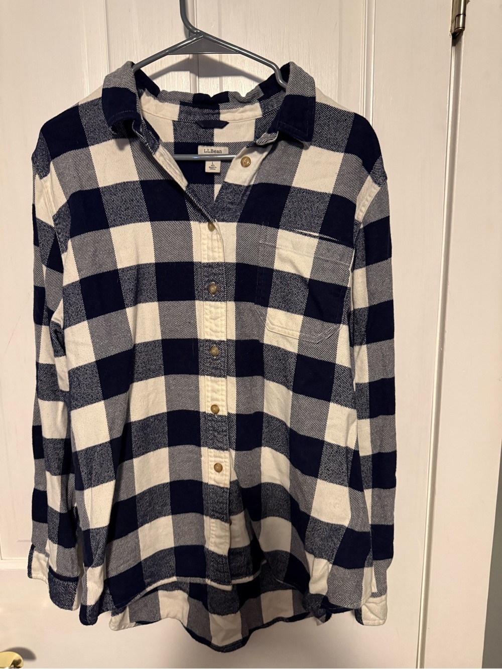 L.L. Bean Plaid Flannel Shirt